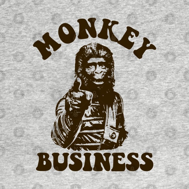 Planet of the Apes - Monkey Business by KERZILLA